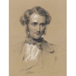 George Richmond, R.A. (1809-1896)
Portrait of William Benson, bust-length
signed and dated 'George