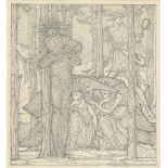 Sir Edward Coley Burne-Jones, Bt., A.R.A., R.W.S. (1833-1898)
The Finding of Medusa
pencil on