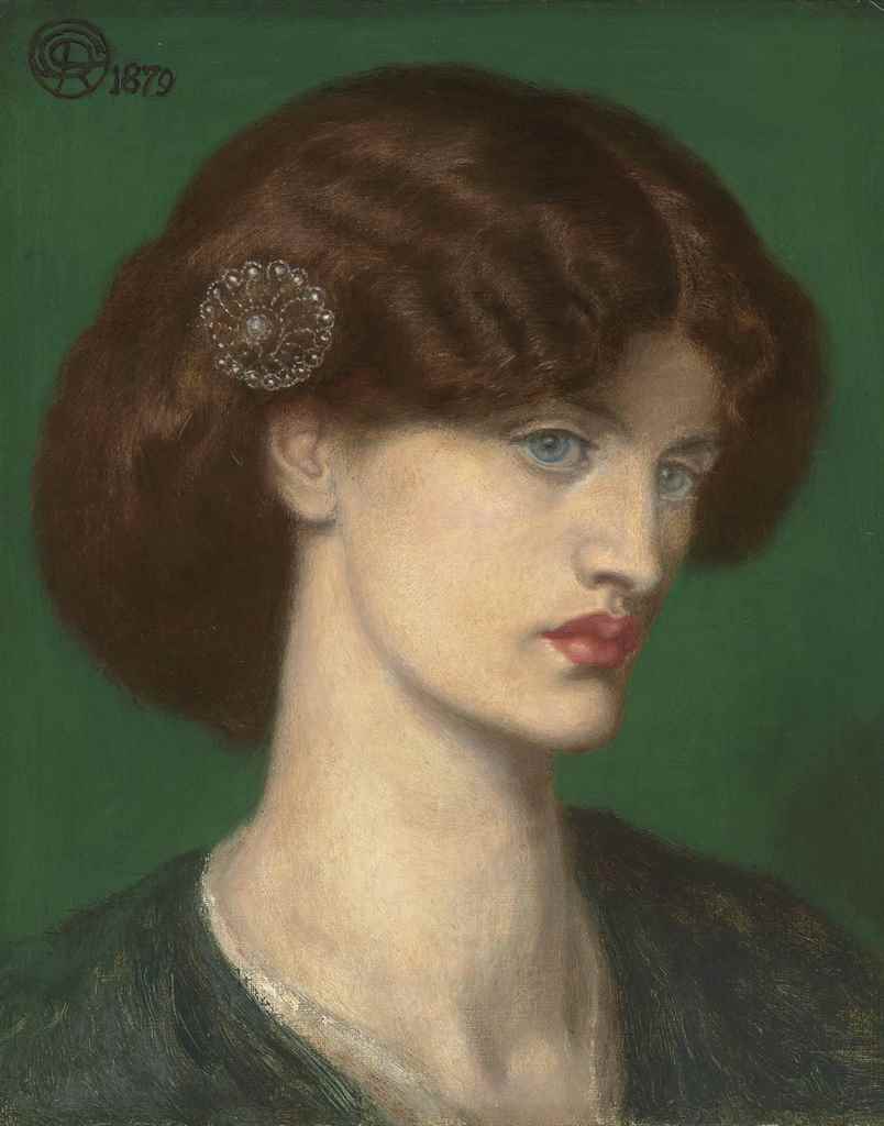 Dante Gabriel Rossetti (1828-1882)
Beatrice: A portrait of Jane Morris
signed with monogram and