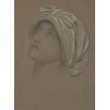 Sir William Blake Richmond, R.A. (1842-1921)
Head study for 'The Song of Miriam'
indistinctly