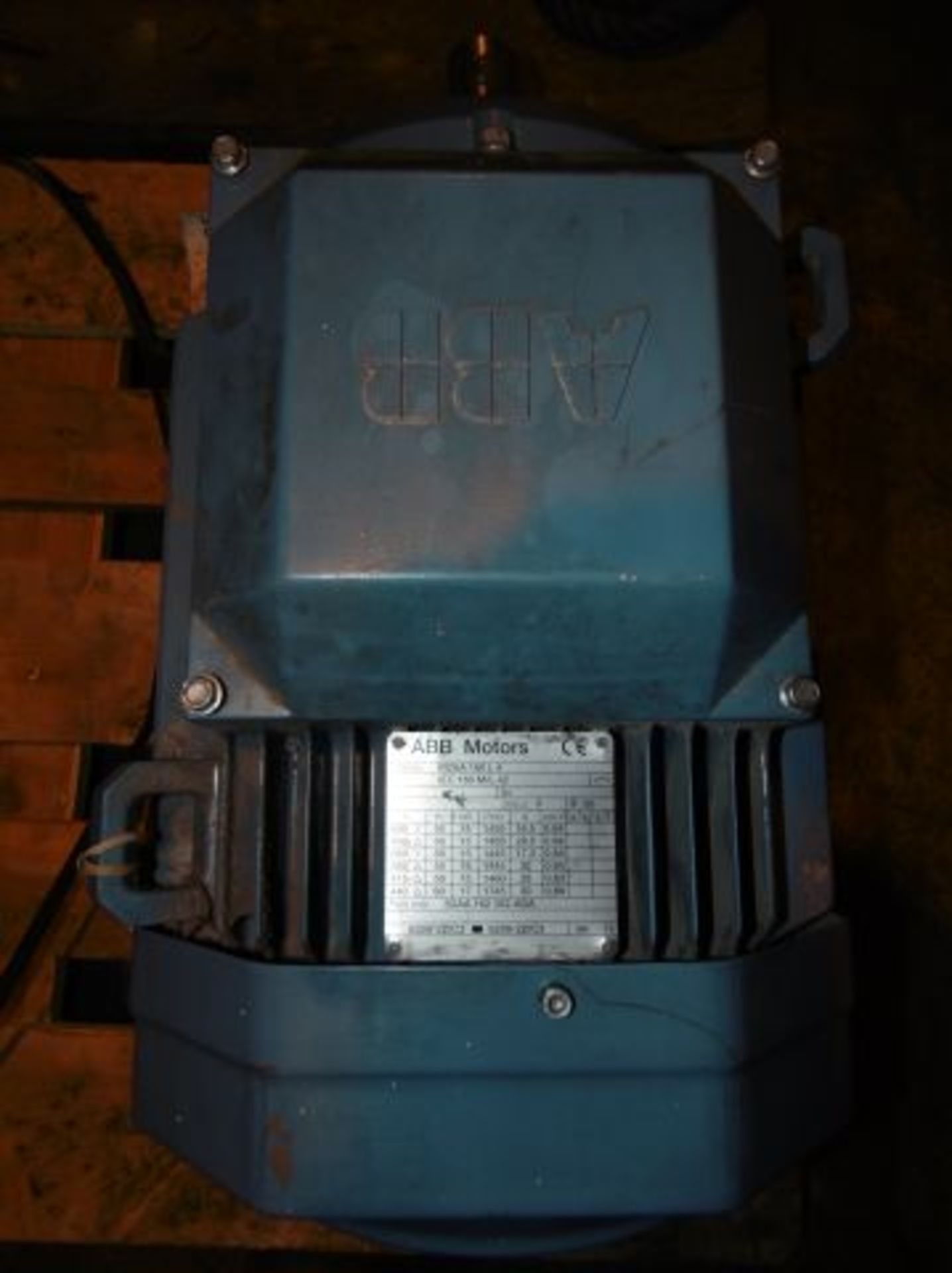 * ABB 15kw 3 Phase Motor; Type M2AA 160 L4; 94kg; 1455R/Min. Loaded onto Buyer's Transport - Image 2 of 2