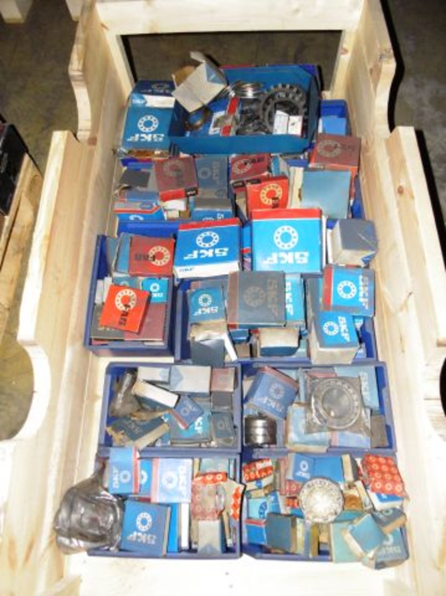 * Qty of SKF & other Roller Bearings etc. Loaded onto Buyer's Transport