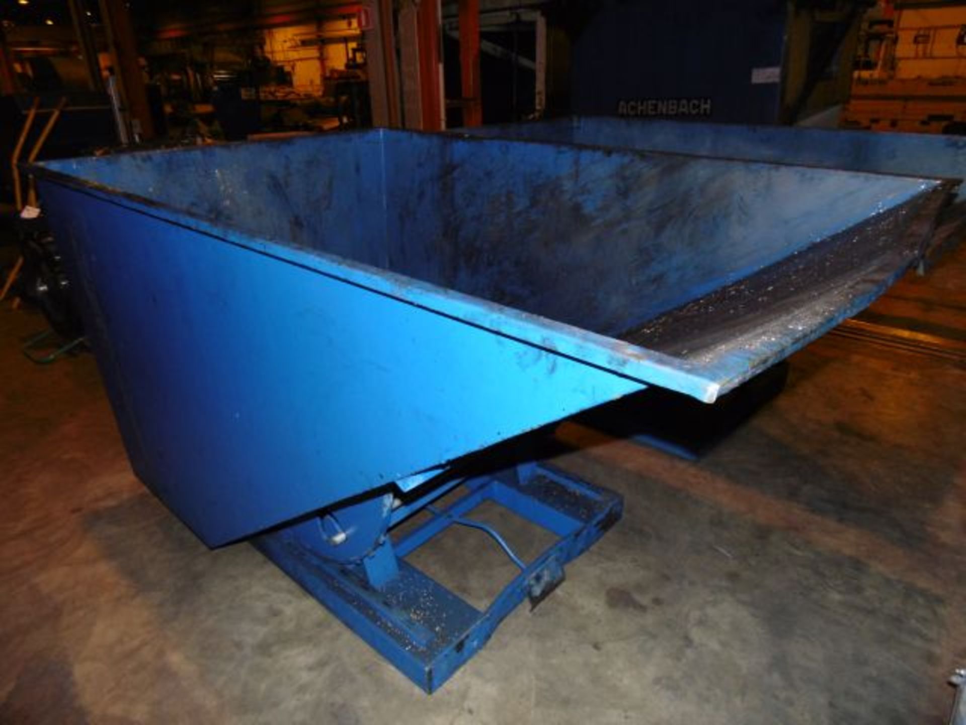 * Tipping Skip, 2100 x 1400mm x 1100mm deep. Loaded onto Buyer's Transport