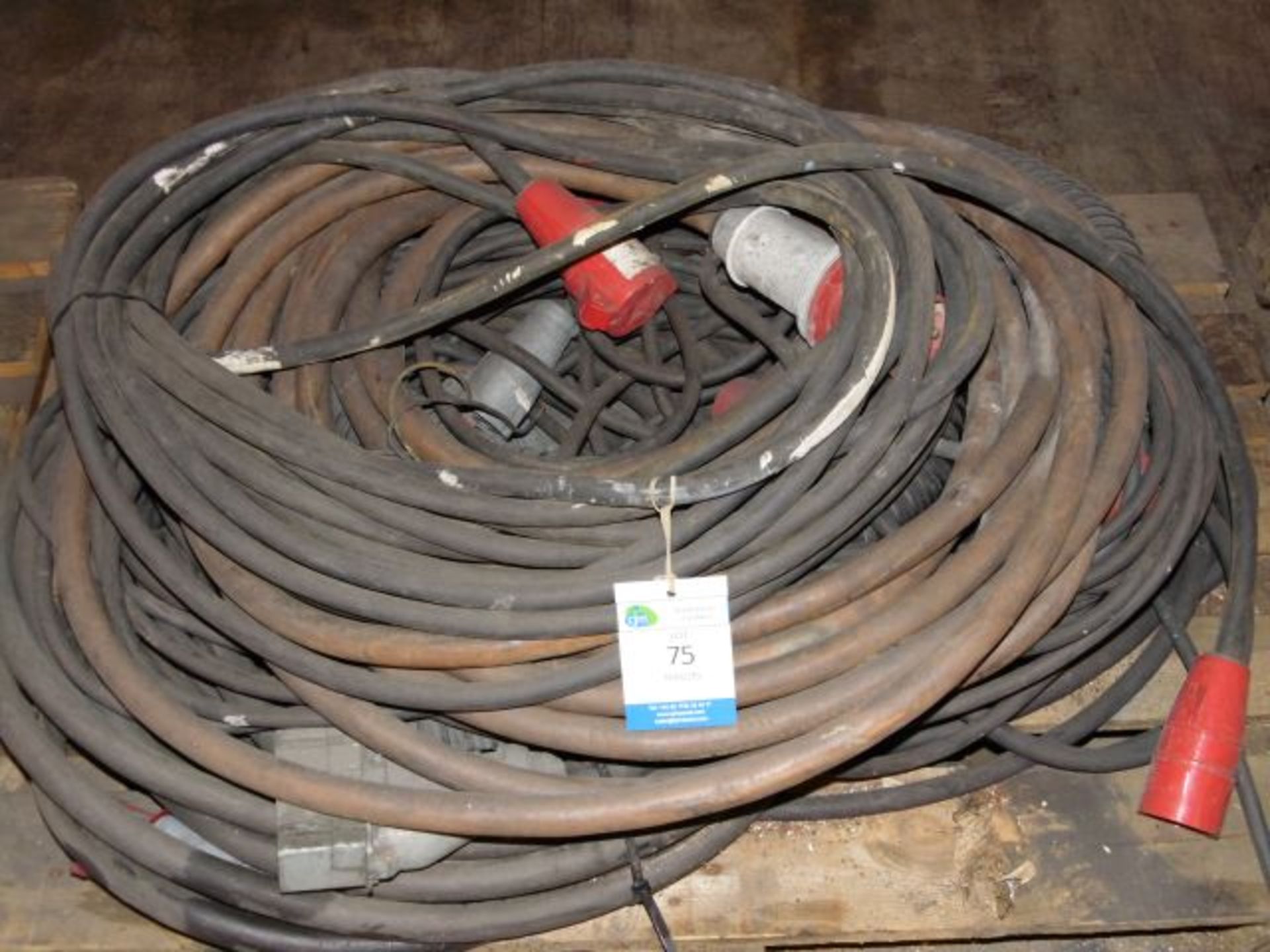 * Pallet of assorted 3 Phase Electrical Cable. Loaded onto Buyer's Transport