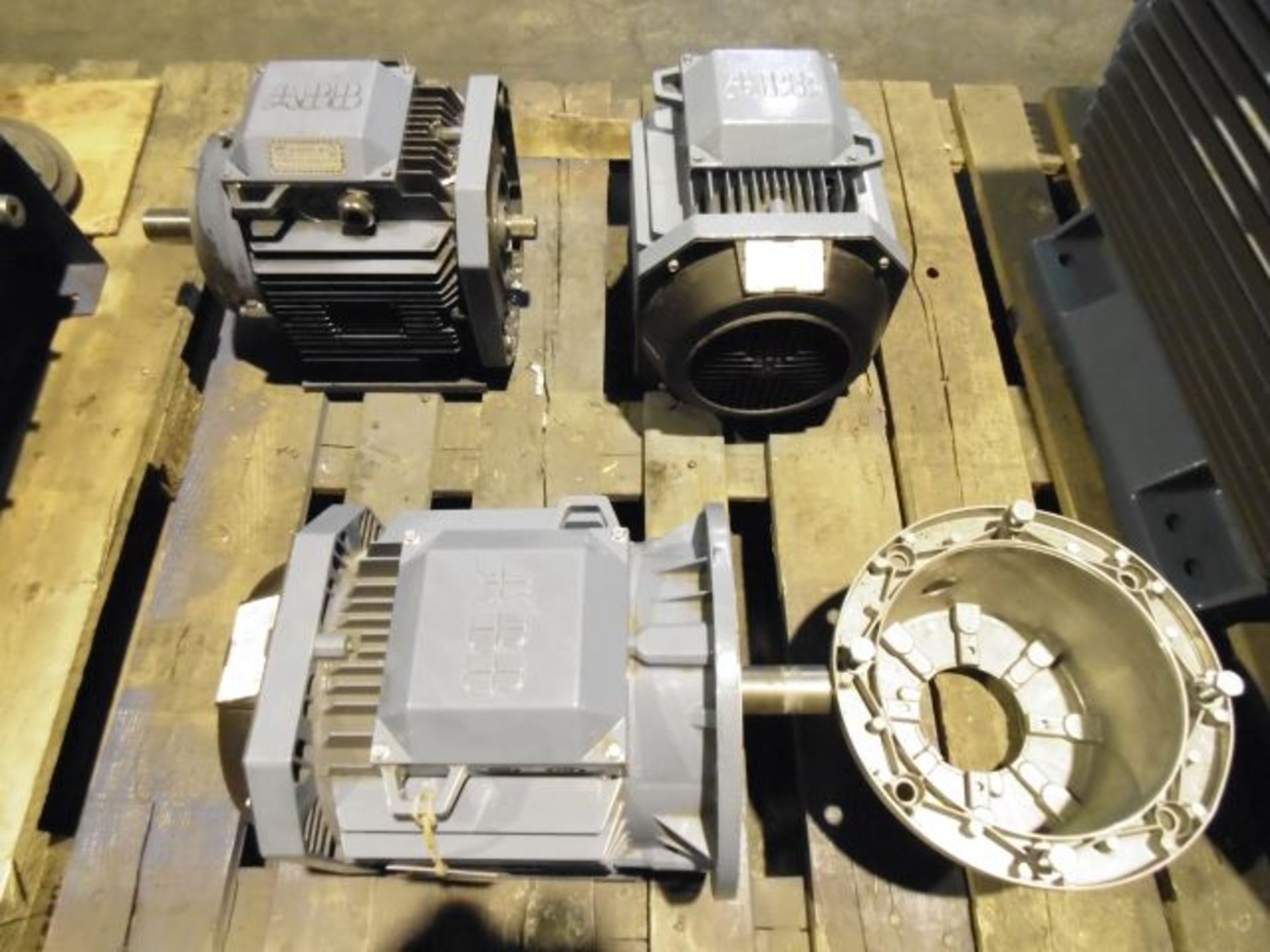 * 3 x ABB 3 Phase Motors to include 7.5kw type M2AA 132M, 5.5kw type M2AA 132SA and another similar.