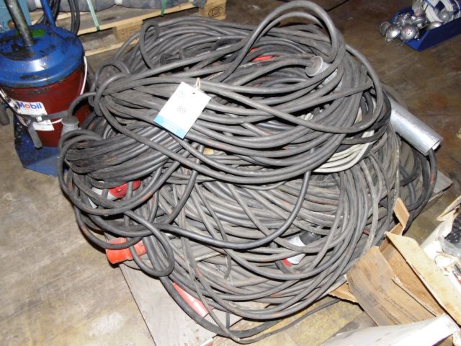 * Pallet of assorted 3 Phase Electrical Cable. Loaded onto Buyer's Transport