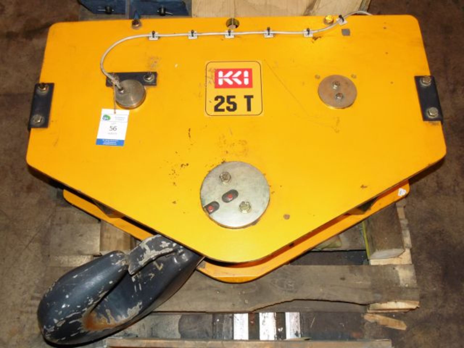 * Konecranes 25 Tonne Crane Hook. Loaded onto Buyer's Transport