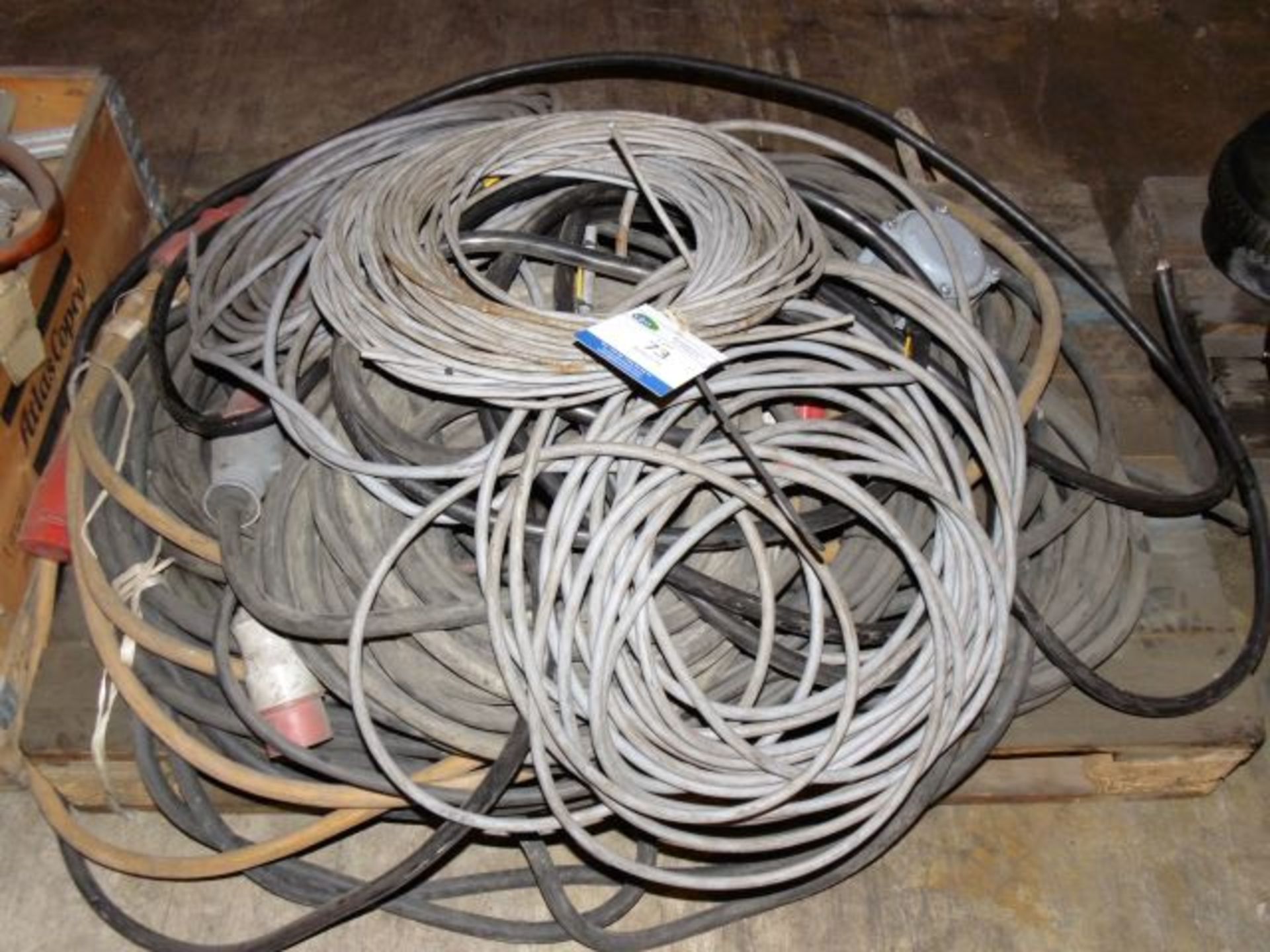 * Pallet of assorted Electrical Cable. Loaded onto Buyer's Transport