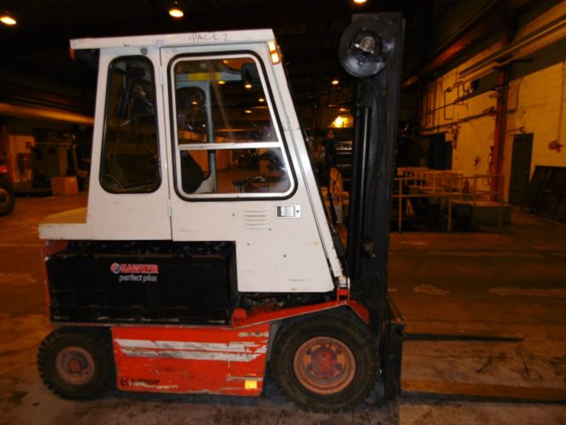 * Kalmar Model GMC 20-2 2 Tonne Electric Forklift Truck; Max Lit Height 3400mm;  13429 Recorded - Image 4 of 5