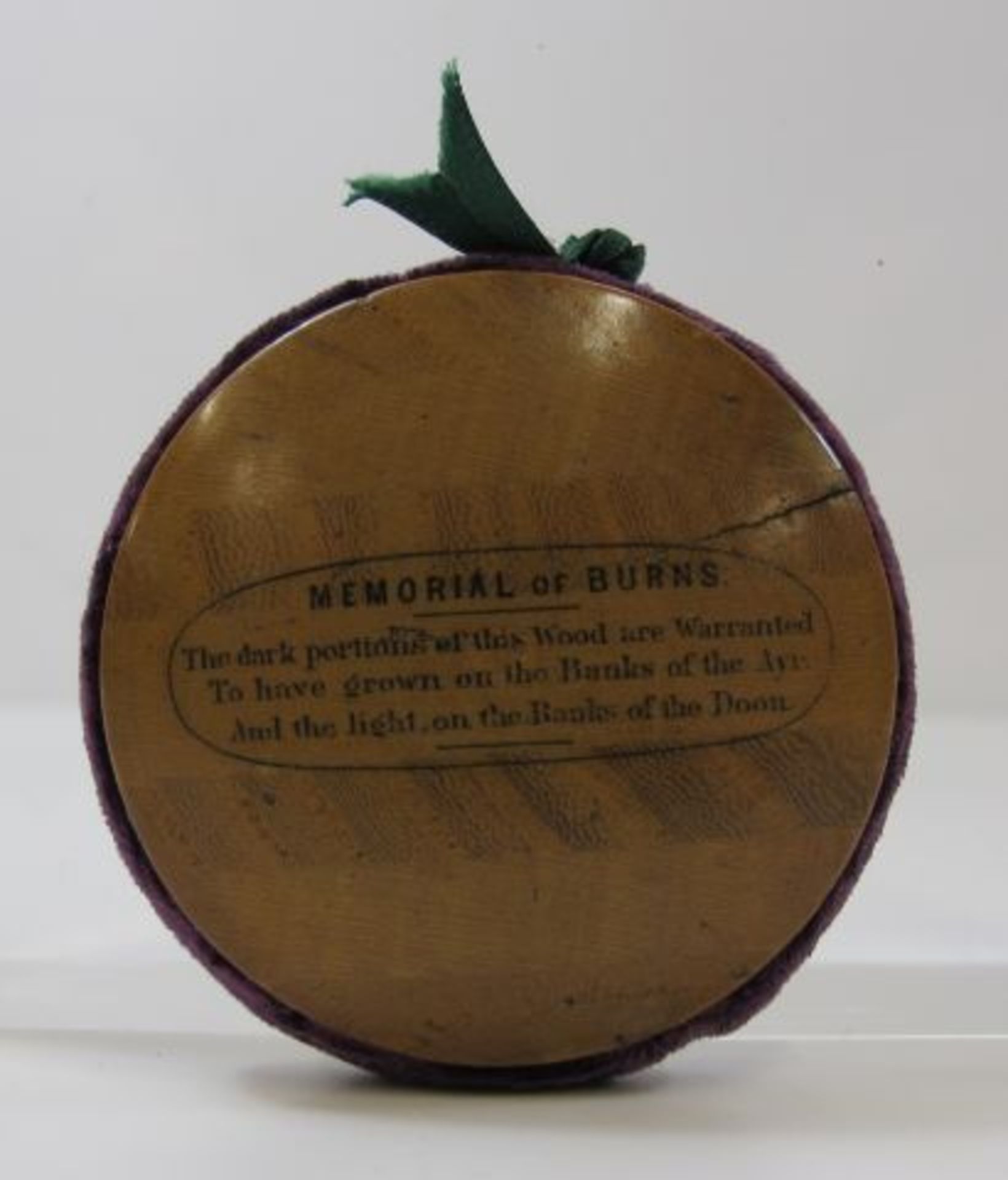 Mauchline Ware (Alloway Kirk) Pin Cushion (est. £20-£40) - Image 2 of 2