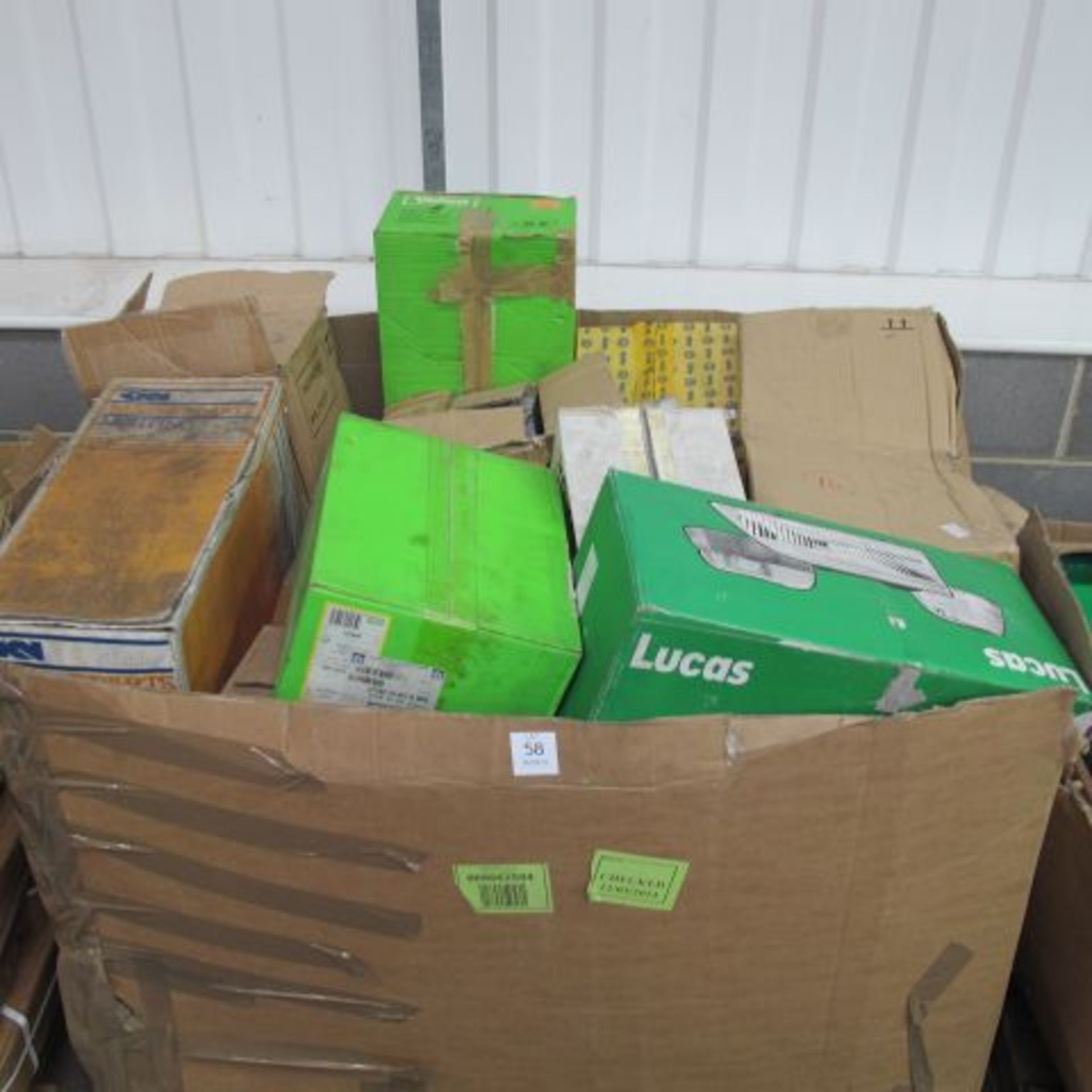 Qty of assorted boxed Car Parts including Light/Indicator Assemblys etc.  Please note there is a £