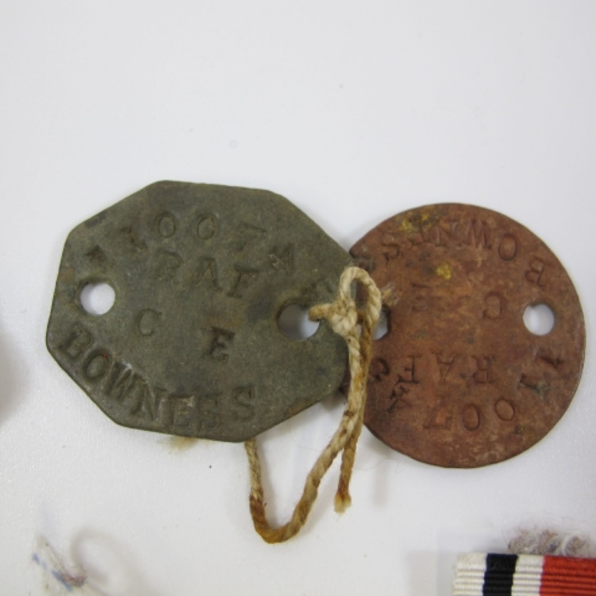 WW1 Victory Medal awarded to 18961 Gnr N. L. Thompson R. A. Elizabeth II Special Constabulary - Image 4 of 5