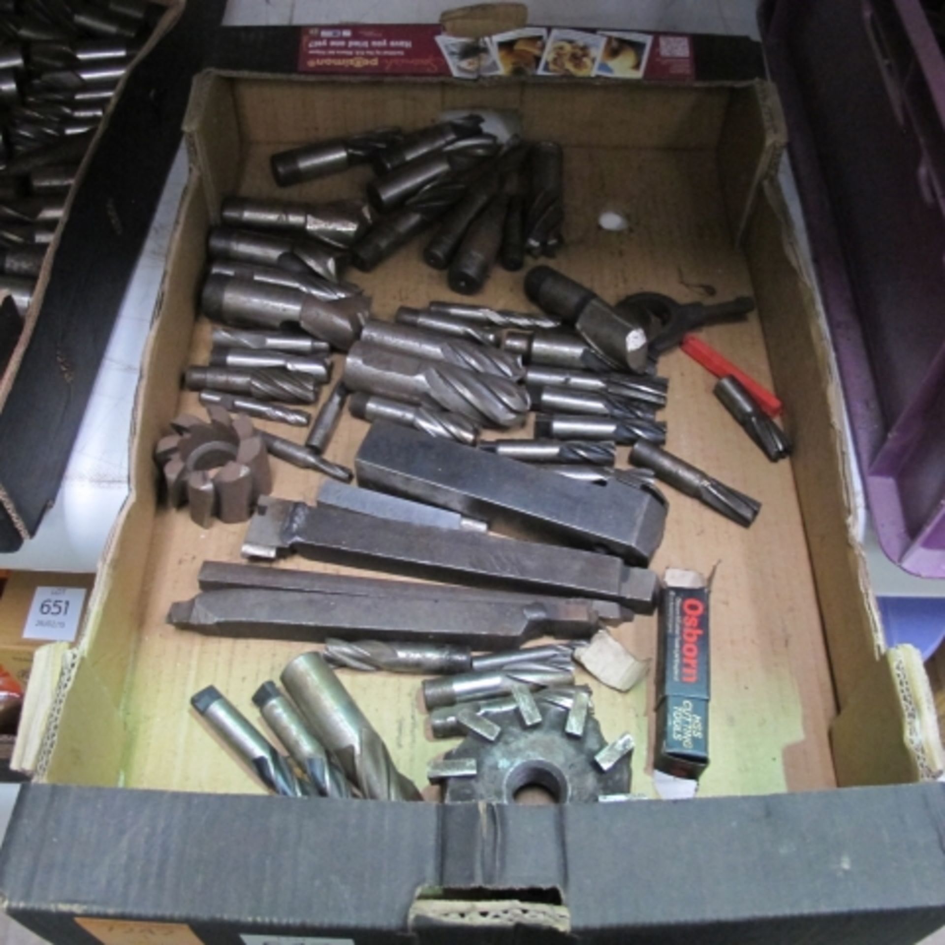 Box of Milling Cutters