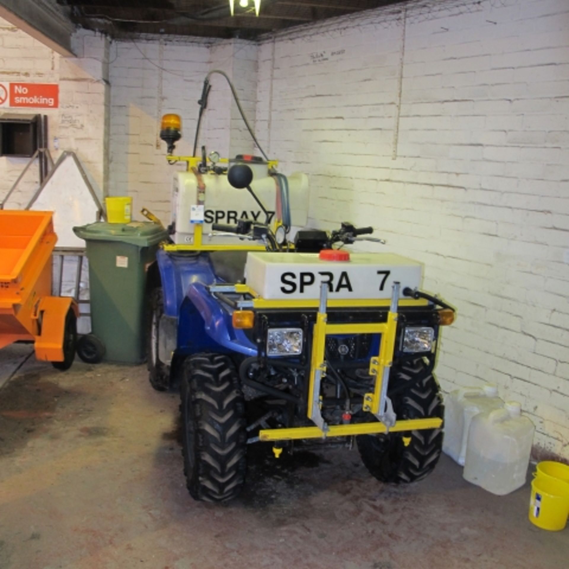 * 2008 Yamaha Grizzly Ultramatic 350 2WD Quad Bike fitted with Vale Engineering (York) Spray - Image 2 of 12