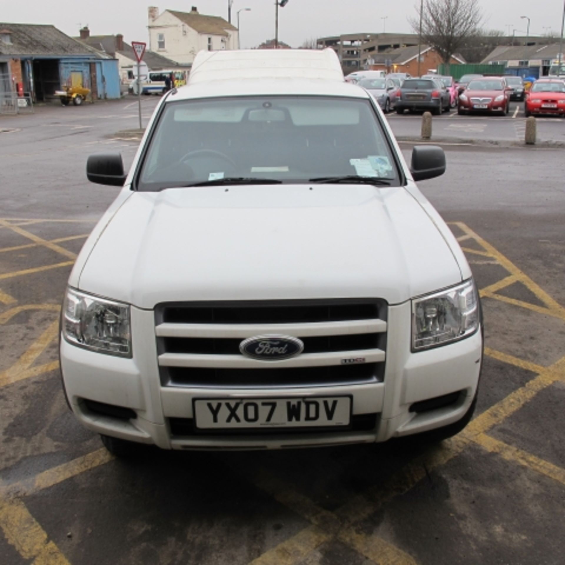 * Ford Ranger 2.5TDCI 4WD Crew Cab Pick Up with Rear Canopy & Ball Hitch, Reg YX07 WDV, - Image 9 of 9