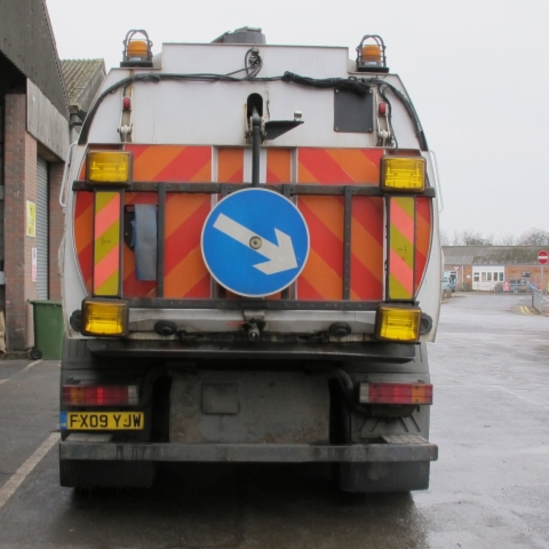 * 2009 Johnston Sweepers 650 Mercedes Atego 1518 15 Tonne Left Hand Drive Road Sweeper, Reg FX09 - Image 3 of 11