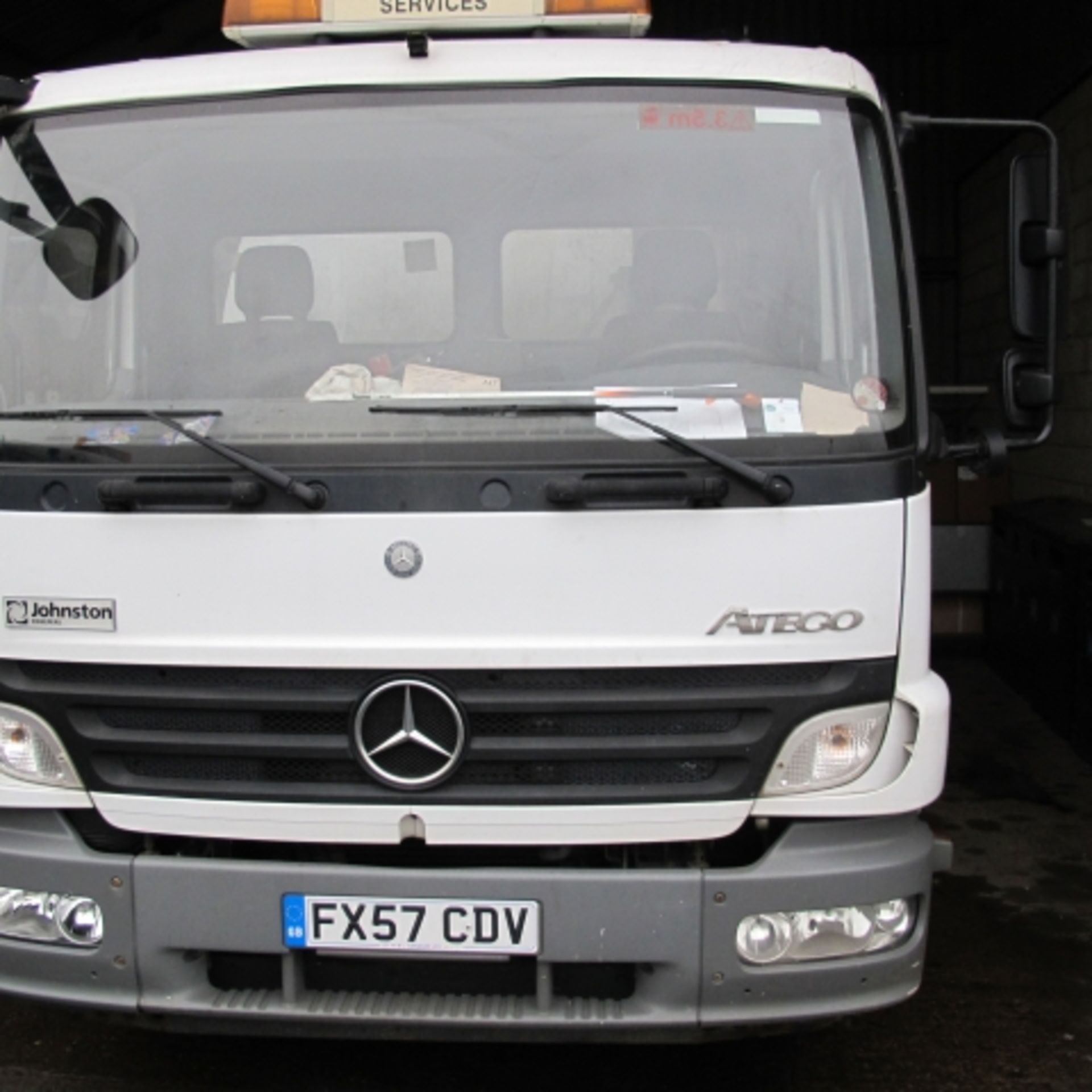 * 2007 Johnston Sweepers 650 Mercedes Atego 1518 15 Tonne Left Hand Drive Road Sweeper, Reg FX57 - Image 15 of 15
