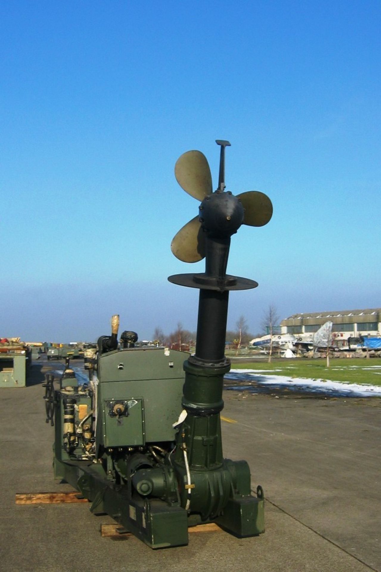 * Sykes Hydro Master; deck mounted Z drive marine propulsion unit, manganese bronze propeller, - Image 5 of 6