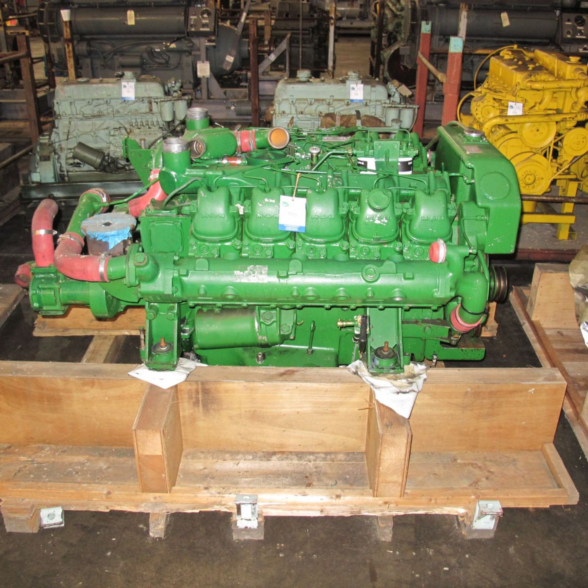 * Diesel Engine Marine MAN Model D2480ME 360hp @ 2300rpm, low hours