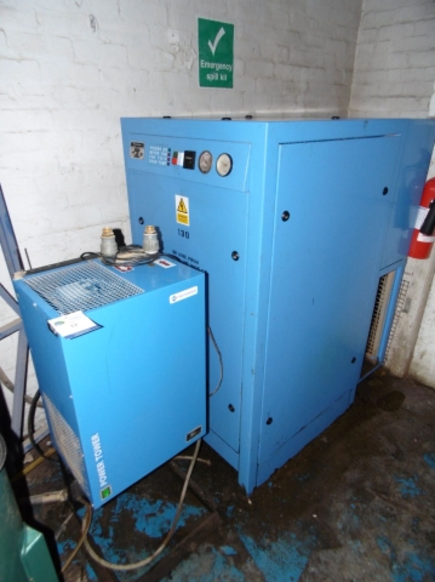 1998 GT MODEL ROTA 30-10 10 BAR AIR COMPRESSOR; 3 PHASE; 22KW; 4382 RECORDED HOURS; SERIAL NO - Image 2 of 3