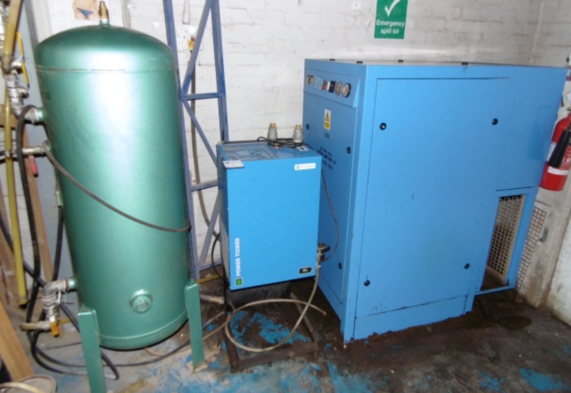 1998 GT MODEL ROTA 30-10 10 BAR AIR COMPRESSOR; 3 PHASE; 22KW; 4382 RECORDED HOURS; SERIAL NO