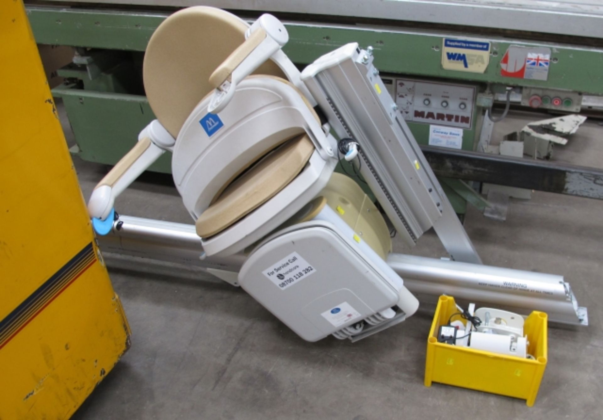 Minivator Electric Stairlift o/a Length 3.7m - Image 2 of 4