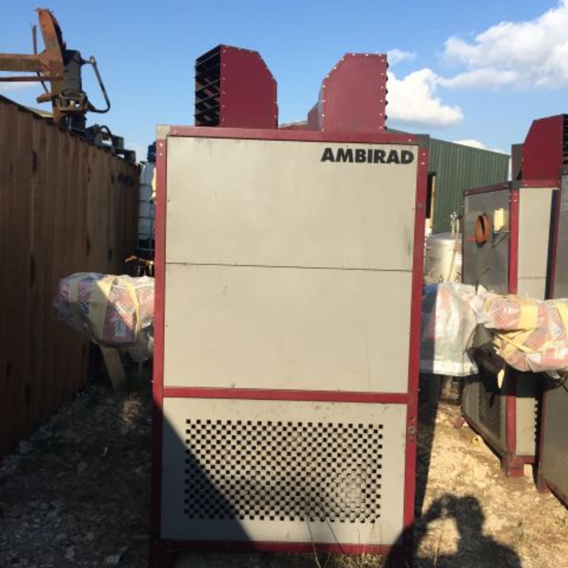 * Six Ambirad VCH700 Gas Air Heaters.  Nominal Heat Output 205.1KW (One With Damaged Burner). - Image 4 of 5