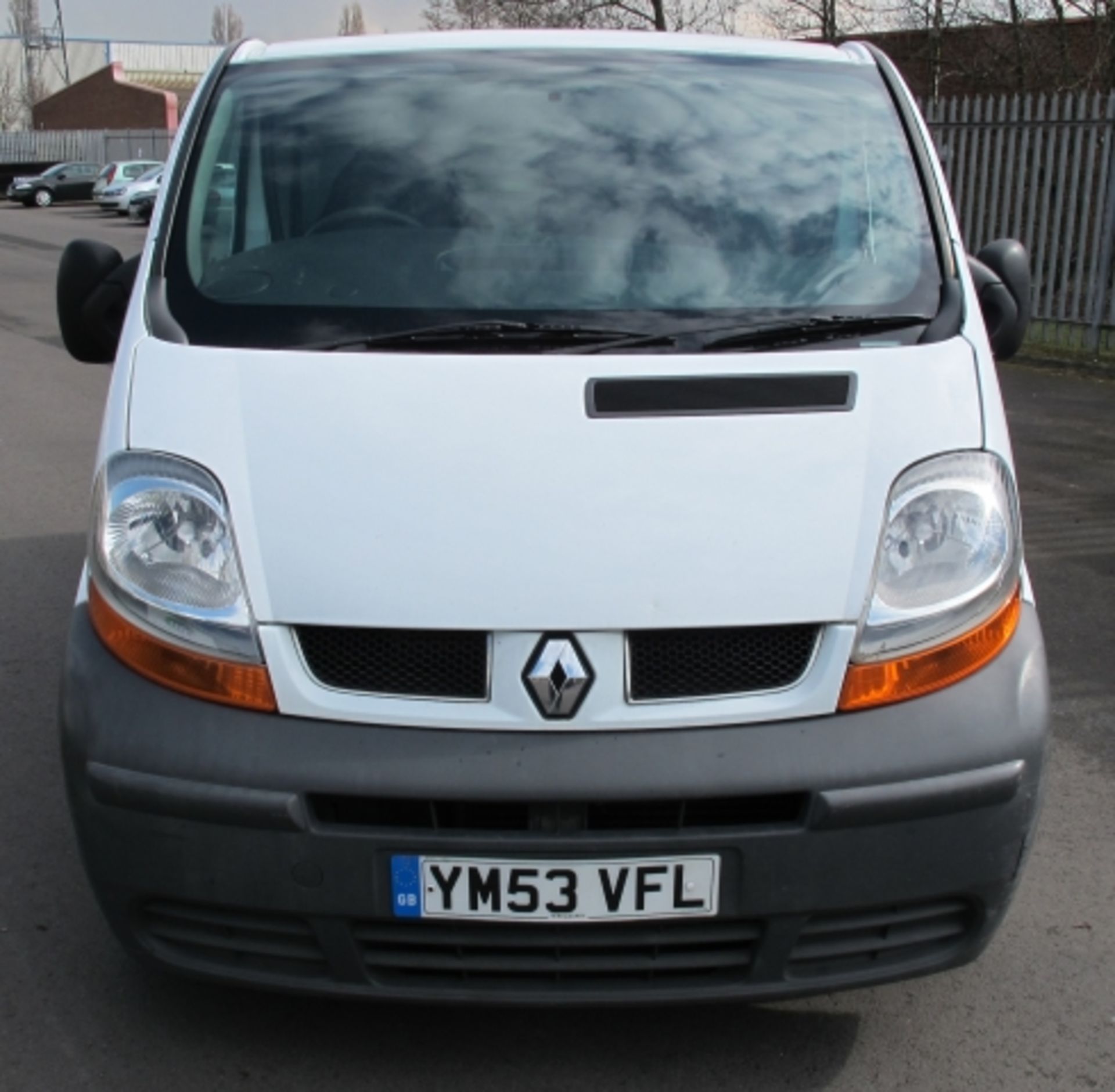 * A Renault Trafic SL27 DC100 6-Speed Panel Van, Reg: YM53VFL, SWB (Needs New Battery).  No V5 at