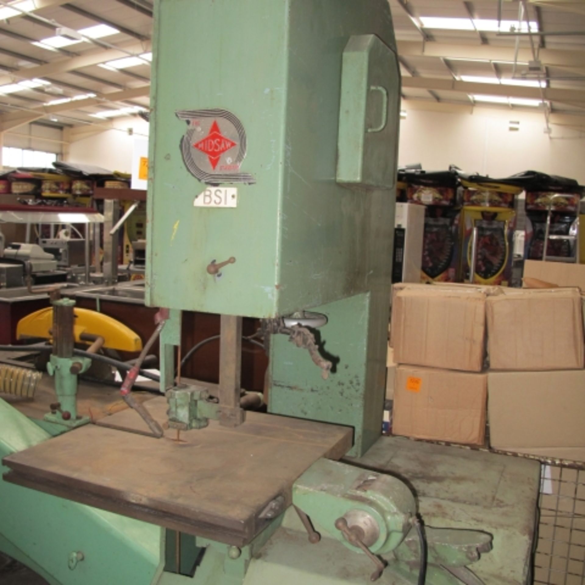 * Midsaw Standard Vertical Bandsaw, Throat 53cm x 25cm approx c/w Blade Welder, 3 Phase - Image 4 of 4