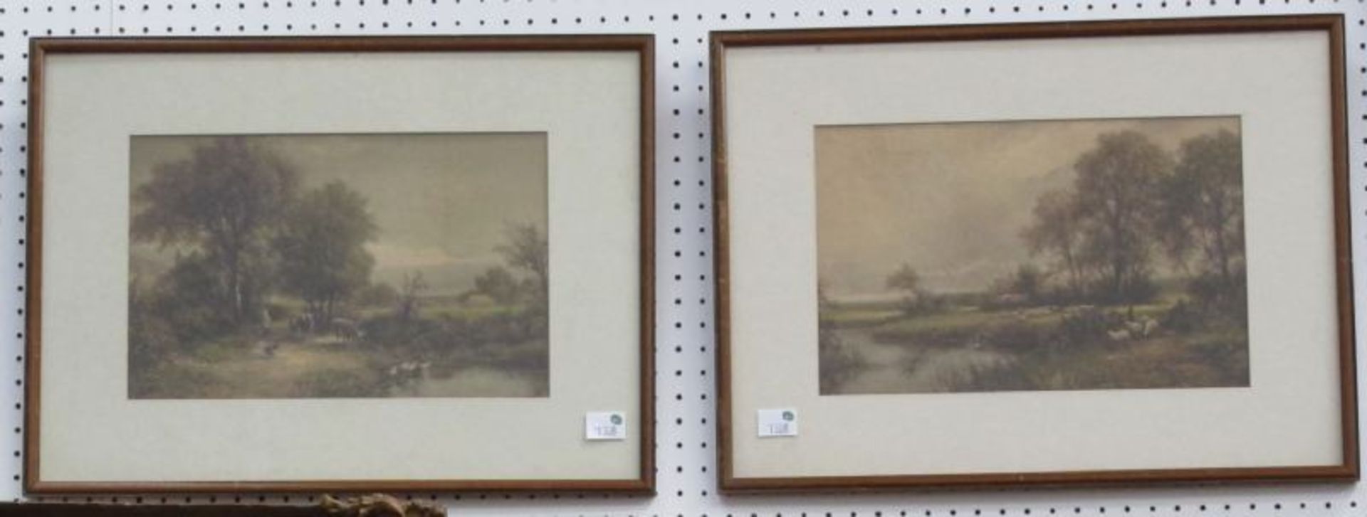 A Collection of Six Various Prints (Two With Gilt Frames, to One Include Oil Painting by H - Image 3 of 3