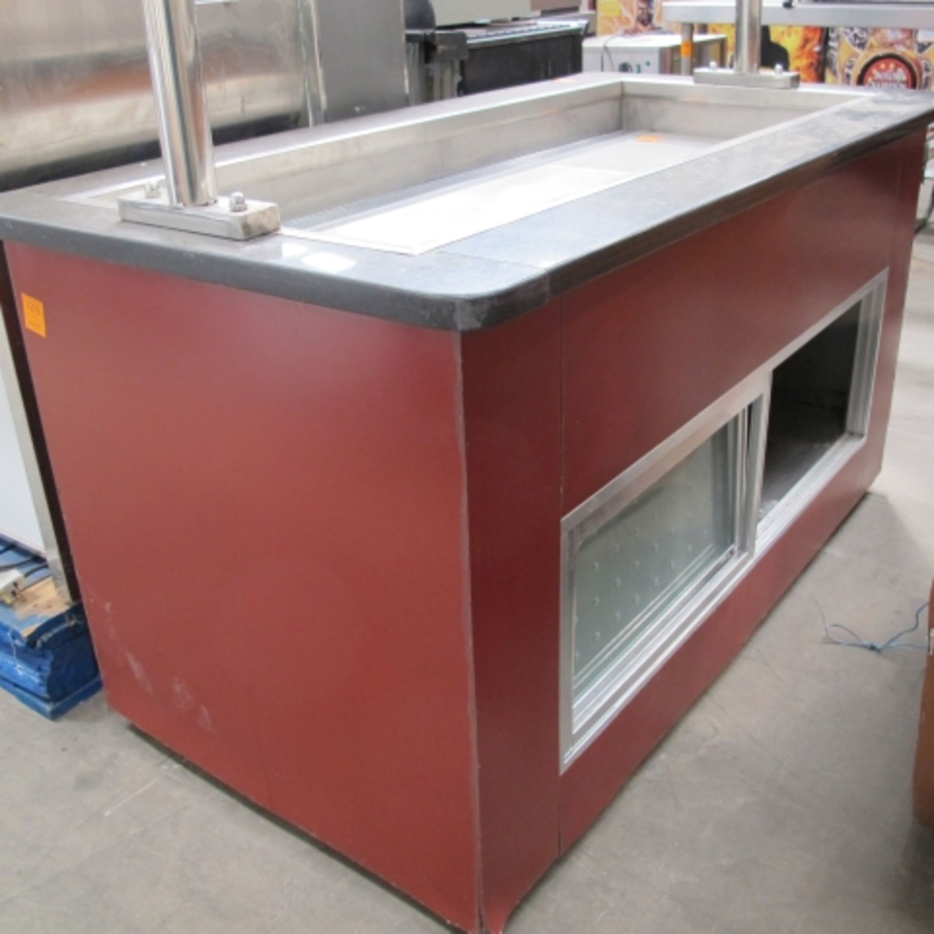 * Refrigerated Cold Buffet Unit.   Please note there is a £5 plus VAT handling fee on this lot. - Image 2 of 2