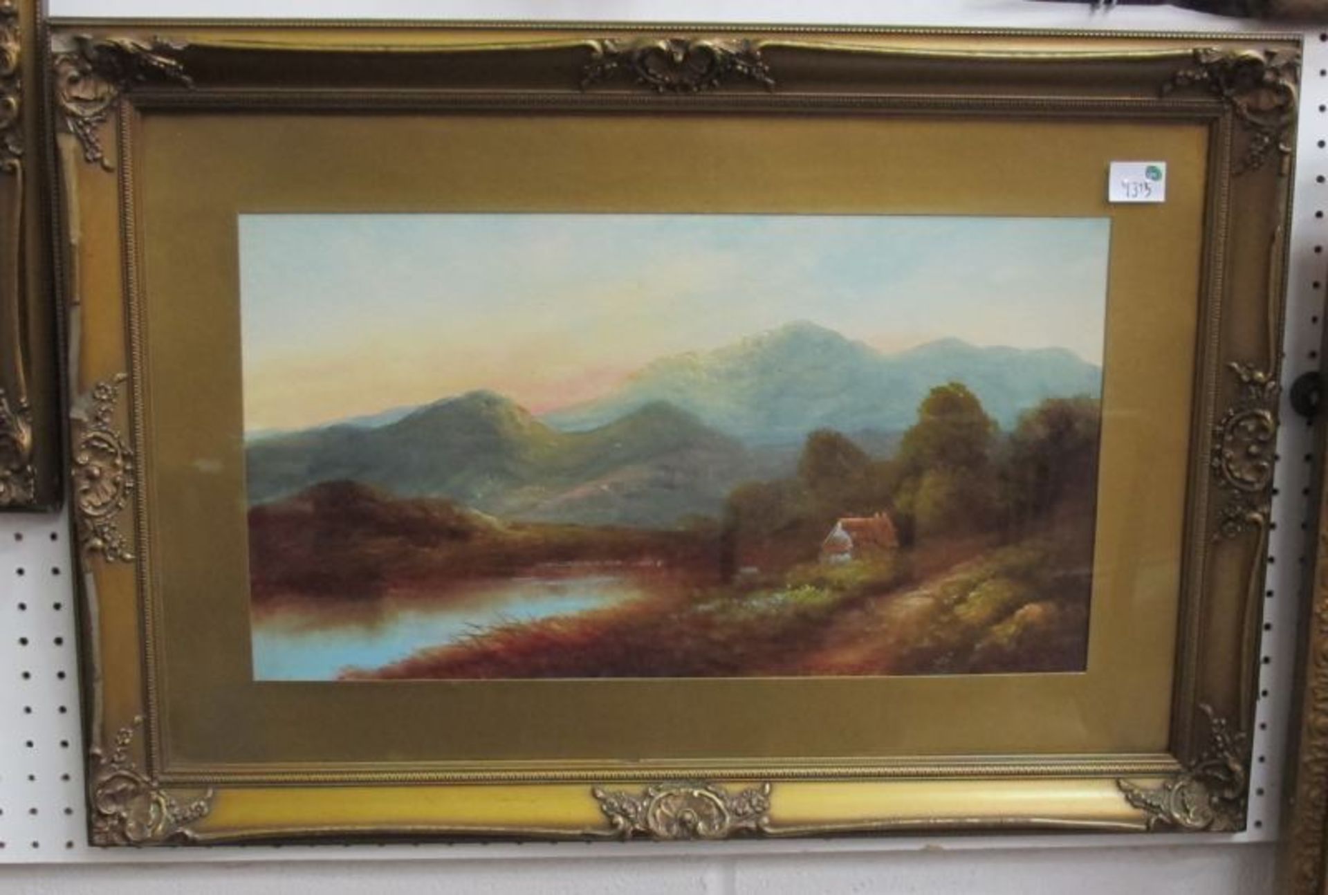 Two Landscape Oil Paintings on Board by Unknown Artist.  (Est. £20-30)