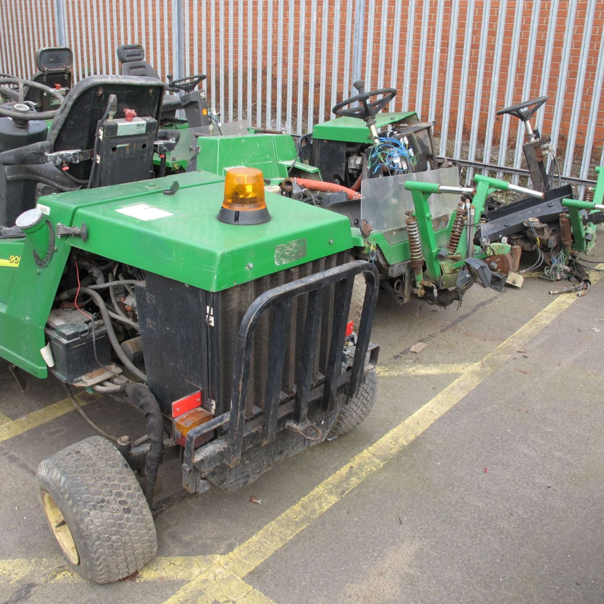 3 x Roberine 900 Mowers for parts c/w Yanmar 2 x 2, 3 cylinder diesel engines.  Please note there - Image 2 of 2
