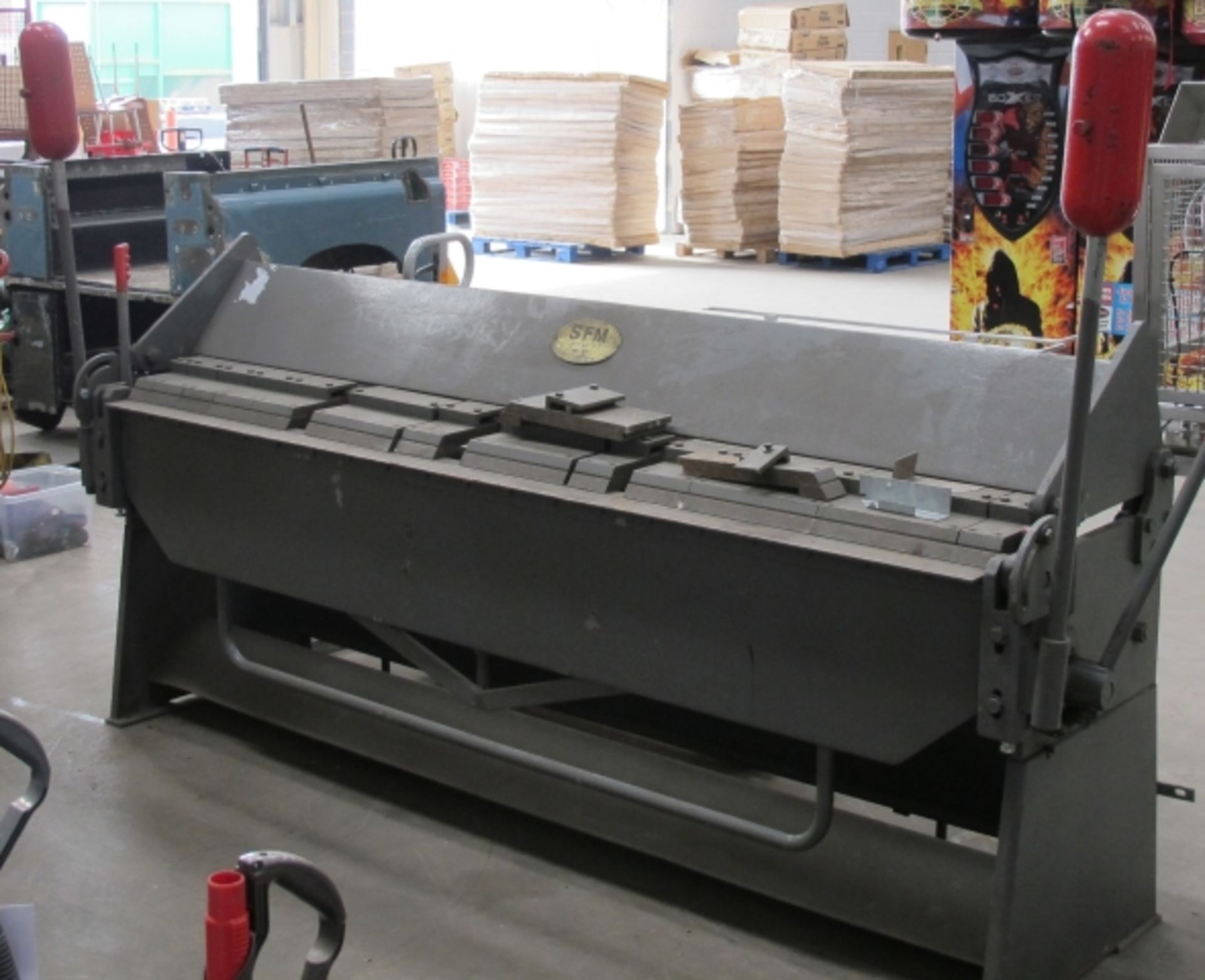 * SFM 2.5m Sheet Metal Folder.   Please note there is a £10 plus VAT handling fee on this lot. - Image 2 of 3