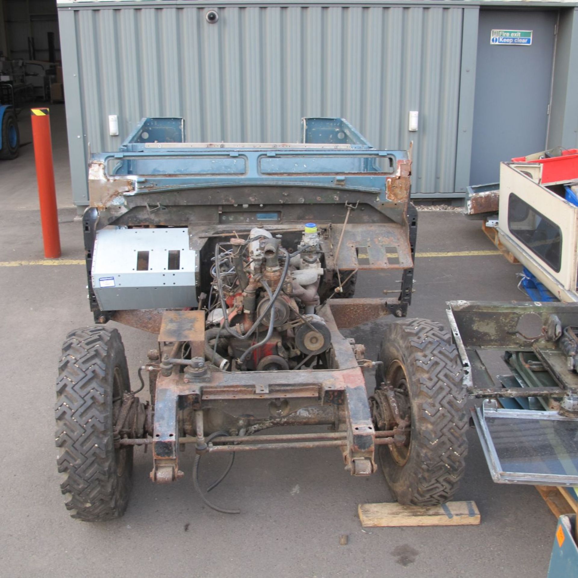 1962 Landrover Series IIA Light 4x4 Utility Vehicle, Reg No 851 UXM with 2286cc 4 Cylinder Petrol - Image 3 of 10