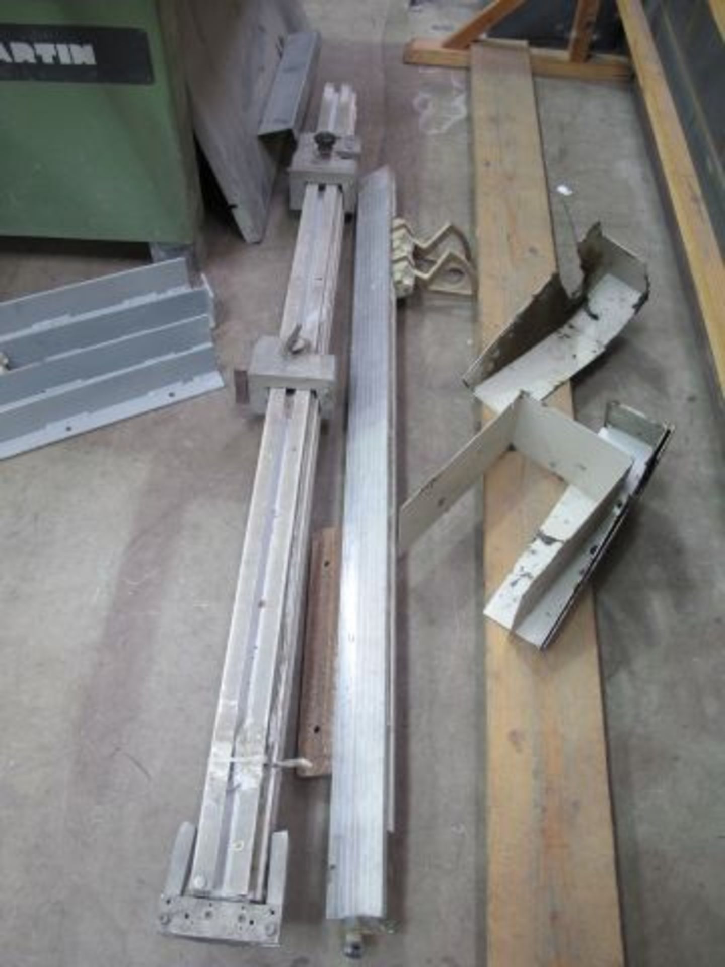 * 1987 MARTIN TYPE T78 SLIDING TABLE PANEL SAW; 3200MM BED FIXED 90DEG; SCORING SAW; 900MM RIP - Image 4 of 7