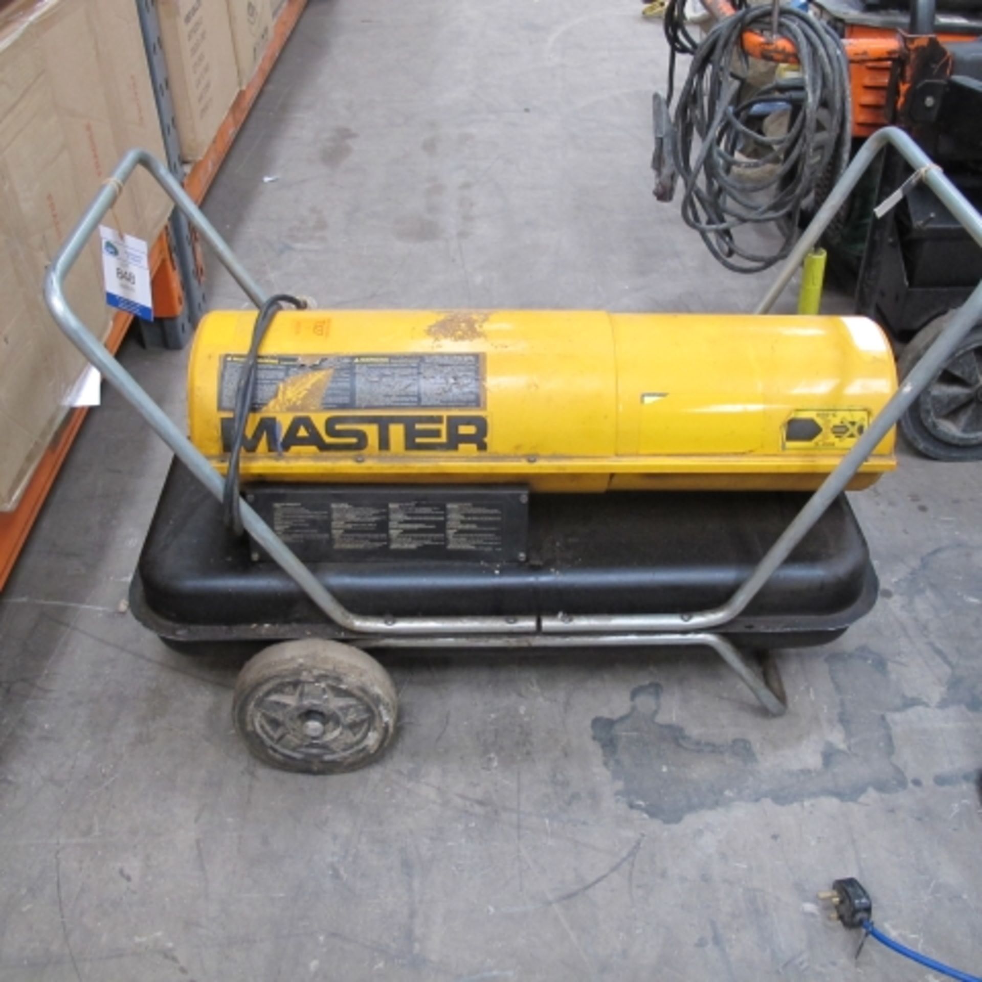 * A Master Diesel Space Heater.  110V.