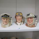 This is a Timed Online Auction on Bidspotter.co.uk, Click here to bid.  Three Royal Doulton medium