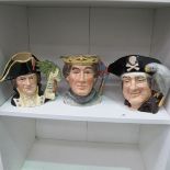 This is a Timed Online Auction on Bidspotter.co.uk, Click here to bid.  Three Royal Doulton large