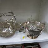 This is a Timed Online Auction on Bidspotter.co.uk, Click here to bid.  Silver plated ware including