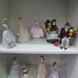This is a Timed Online Auction on Bidspotter.co.uk, Click here to bid.  Five Figurines - Wedgwood