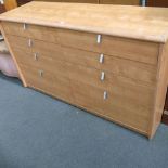 This is a Timed Online Auction on Bidspotter.co.uk, Click here to bid.  A Light Wood Finish