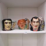 This is a Timed Online Auction on Bidspotter.co.uk, Click here to bid.  Three Royal Doulton large