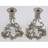 This is a Timed Online Auction on Bidspotter.co.uk, Click here to bid.  Pair of Irish Silver