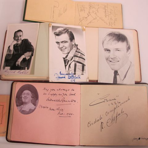 This is a Timed Online Auction on Bidspotter.co.uk, Click here to bid.  Four Autograph Albums - Image 2 of 6