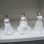 This is a Timed Online Auction on Bidspotter.co.uk, Click here to bid.  Three Royal Doulton small