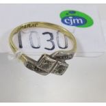 This is a Timed Online Auction on Bidspotter.co.uk, Click here to bid.  An 18ct Platinum four