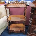 This is a Timed Online Auction on Bidspotter.co.uk, Click here to bid.  A Victorian Walnut