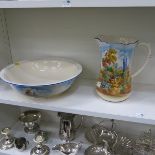 This is a Timed Online Auction on Bidspotter.co.uk, Click here to bid.  Falconware Toilet Jug & Bowl