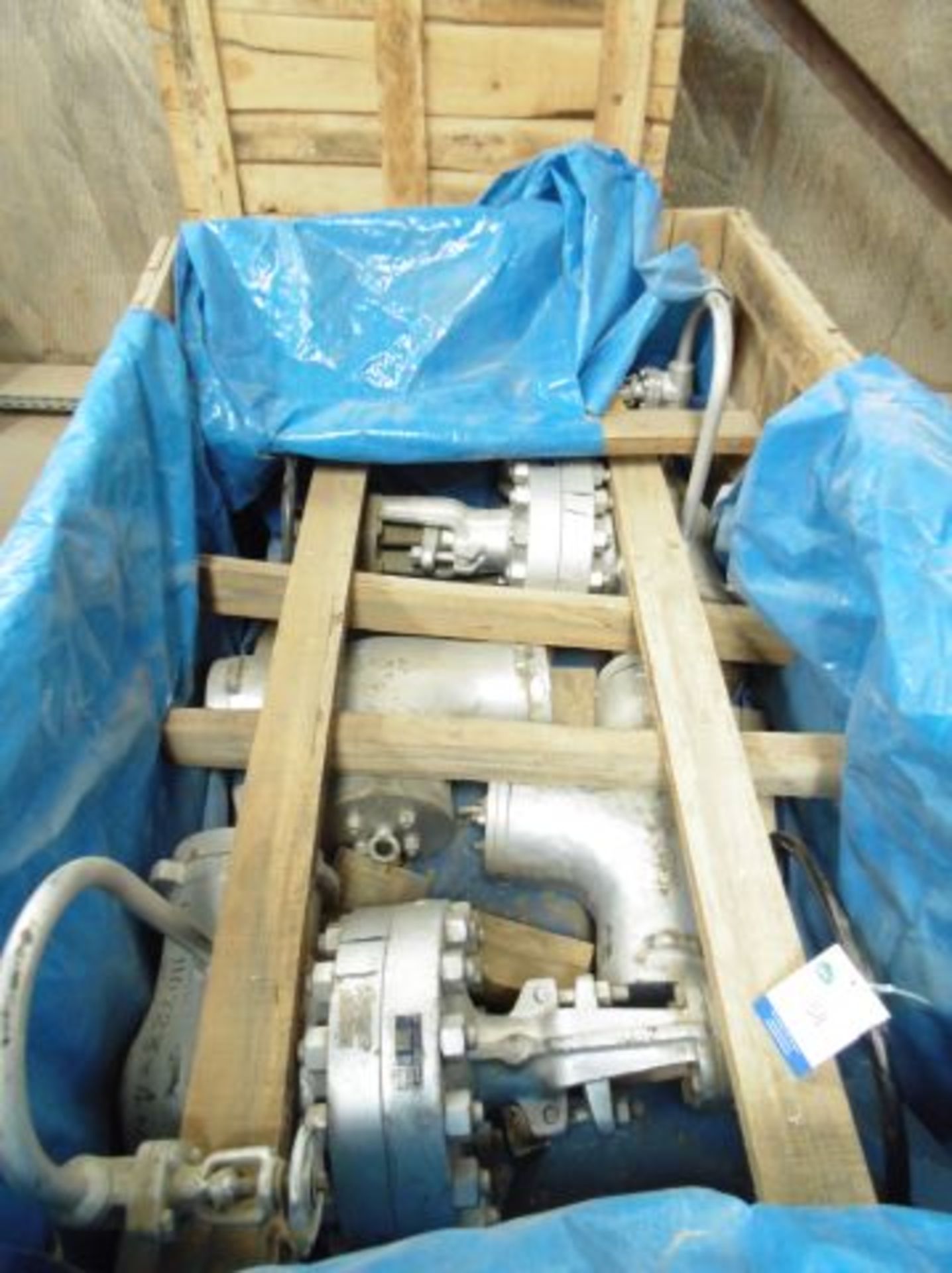 2 x Unused Audco India Ltd 6''/600 Wheeled Gate Valves; Category 761/2JF; Body/Stem WCB CR13 c/w 2 x